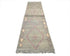 13 Feet Moroccan Gray Hand Woven Wool Runner Rug